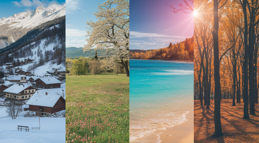 Séjours improvisés : destinations idéales selon la saison
