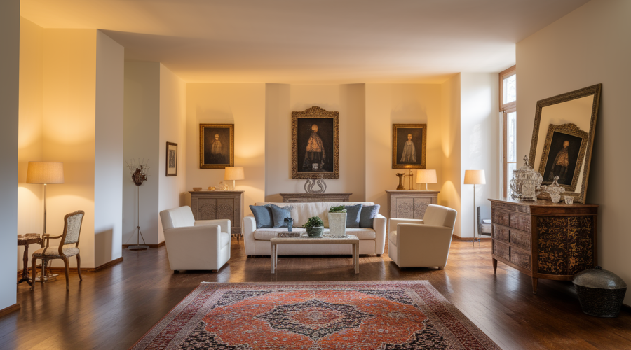Fusion des styles décoratifs : équilibre parfait entre tradition et modernité